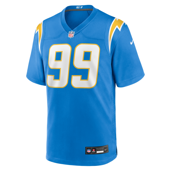 Los Angeles Chargers Scott Matlock Powder Blue Team Game Jersey
