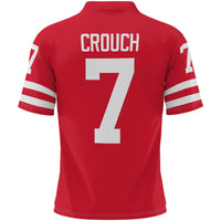 Nebraska Huskers Football Jersey, Scarlet Sportswear Jersey Shirt, Lightweight Breathable Athletic Jersey, Casual Gift for Men, Style 201084332