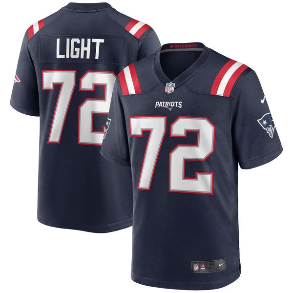 New England Patriots Matt Light Navy Game Retired Player Jersey