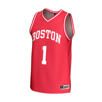 Boston University Basketball Jersey, Scarlet Fashion Lightweight Sportswear Jersey Shirt, Sleeveless Athletic Tank Jersey, Casual Gift for Men