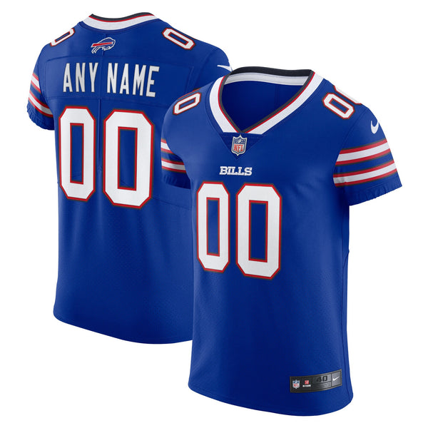 Buffalo Bills Royal Elite Custom Jersey