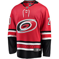Sebastian Aho Carolina Hurricanes Hockey Jersey, Red Breakaway Sportswear Jersey Shirt, Long Sleeve Hockey Sweater Jersey, Casual Gift for Men