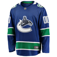 Vancouver Canucks Hockey Jersey, Blue Breakaway Sportswear Jersey Shirt, Long Sleeve Hockey Sweater Jersey, Casual Gift for Men, Style 3710399