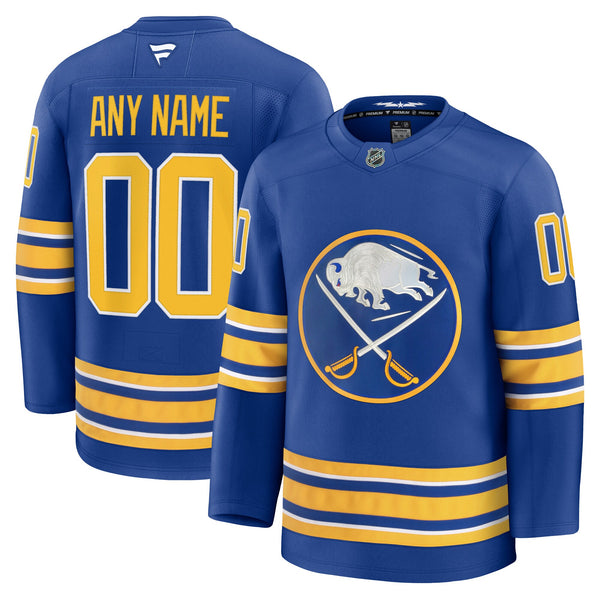 Buffalo Sabres Royal Home Premium Custom Jersey
