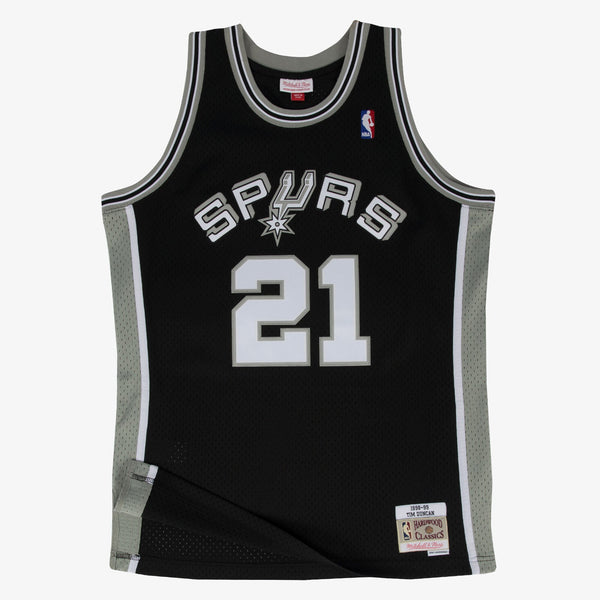 San Antonio Spurs Swingman Jersey Road Tim Duncan 1998-99