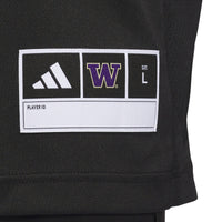 Washington Huskies Football Jersey, Black Alternate Sportswear Jersey Shirt, Lightweight Breathable Athletic Jersey, Casual Gift for Men