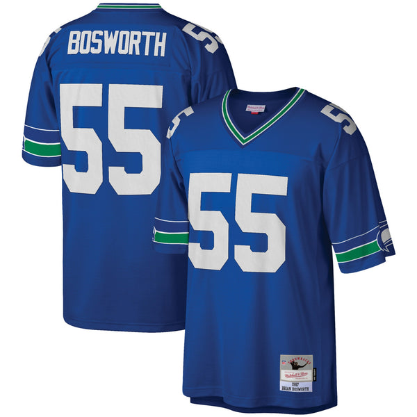 Seattle Seahawks Brian Bosworth Royal Legacy Replica Jersey