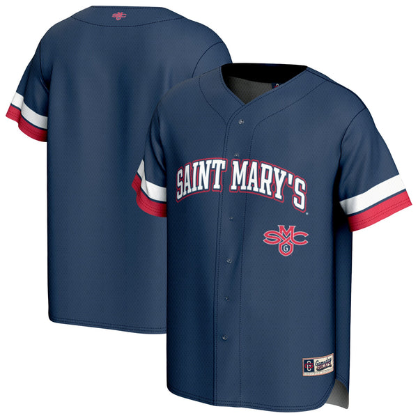 Saint Mary's Gaels Spirit Baseball Jersey - Navy