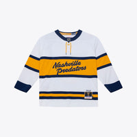 Filip Forsberg Nashville Predators Hockey Jersey, White Sportswear Jersey Shirt, Long Sleeve Hockey Sweater Jersey, Casual Gift for Men