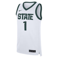 Michigan State Spartans Football Jersey, White Replica Home Sportswear Jersey Shirt, Lightweight Breathable Athletic Jersey, Casual Gift for Men