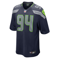 Mike Morris Seattle Seahawks Football Jersey, Navy Game Sportswear Jersey Shirt, Lightweight Breathable Athletic Jersey, Casual Gift for Men