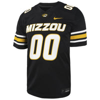 Missouri Tigers Football Jersey, Black Sportswear Jersey Shirt, Lightweight Breathable Athletic Jersey, Casual Gift for Men, Style 200461460