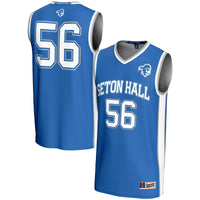 Seton Hall Pirates Basketball Jersey, Blue Sportswear Jersey Shirt, Sleeveless Athletic Tank Jersey, Casual Gift for Men, Style 200951932