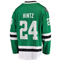 Roope Hintz Dallas Stars Hockey Jersey, Green Breakaway Home Sportswear Jersey Shirt, Long Sleeve Hockey Sweater Jersey, Casual Gift for Men