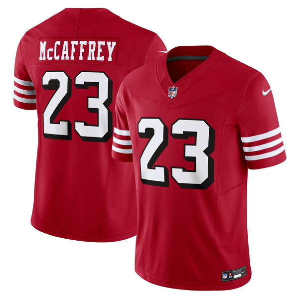 San Francisco 49ers Christian McCaffrey Scarlet Limited Jersey