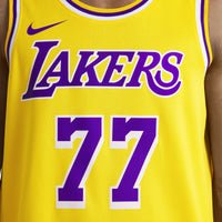 Luka Doncic Los Angeles Lakers Basketball Jersey, Sportswear Jersey Shirt, Sleeveless Athletic Tank Jersey, Casual Gift for Men, Style 203110263