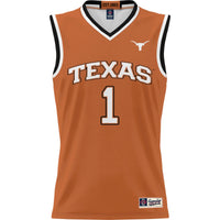 Texas Longhorns Basketball Jersey, Orange Sportswear Jersey Shirt, Sleeveless Athletic Tank Jersey, Casual Gift for Men, Style 200841555