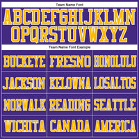 Custom Football Jersey, Purple Gold Kelly Sportswear Jersey Shirt, Athletic Mesh Moisture Wicking Jersey, Casual Gift for Men, Style Purple0134