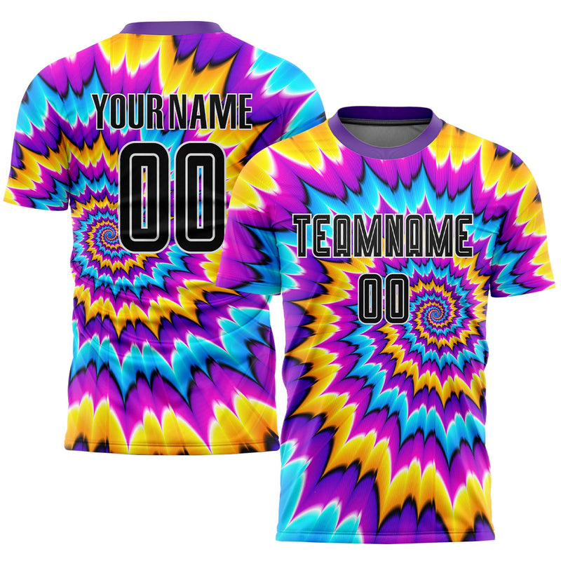 Custom Soccer Jersey, Black White Sportswear Jersey Shirt, Athletic Mesh Moisture Wicking Jersey, Casual Gift for Men, Style Soccer0270