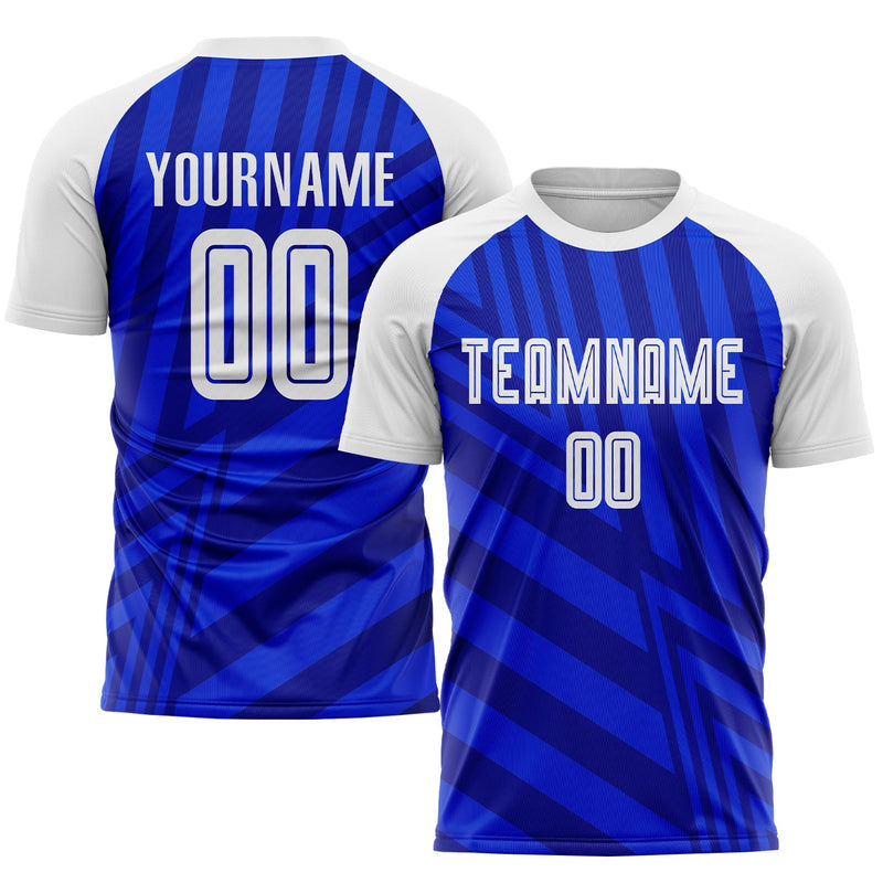 Custom Soccer Jersey, Royal White Navy Sportswear Jersey Shirt, Athletic Mesh Moisture Wicking Jersey, Casual Gift for Men, Style Soccer0303