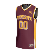 Minnesota Golden Gophers Basketball Jersey, Maroon Fashion Sportswear Jersey Shirt, Sleeveless Athletic Tank Jersey, Casual Gift for Men