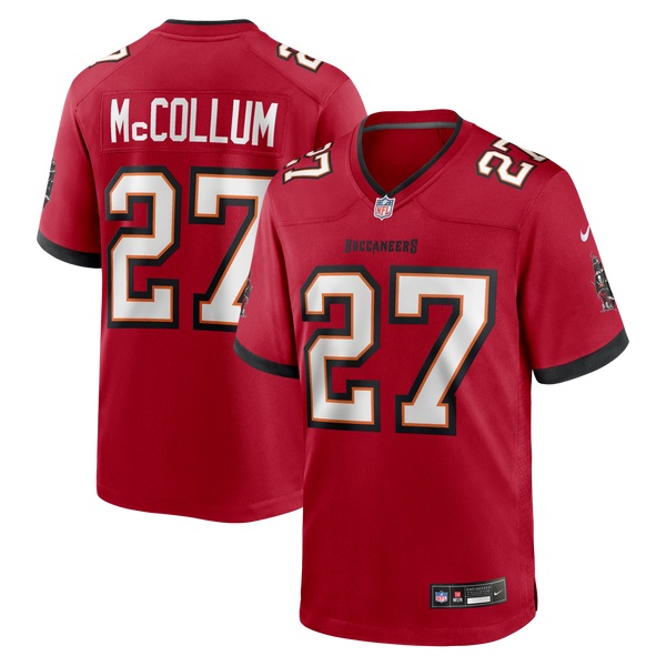 Tampa Bay Buccaneers Zyon McCollum Red Game Player Jersey