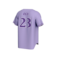 ECU Pirates Baseball Jersey, Purple Sportswear Jersey Shirt, Lightweight Breathable Athletic Jersey, Casual Gift for Men, Style 203915398