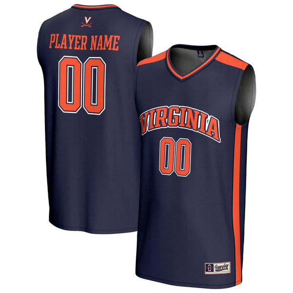 Virginia Cavaliers NIL Pick-A-Player Lightweight Basketball Fashion Jersey - Navy