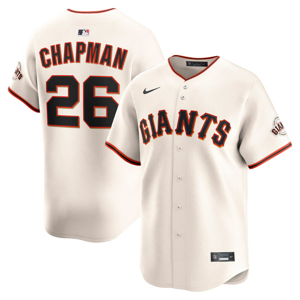 San Francisco Giants Matt Chapman Cream Home Limited Player Jersey