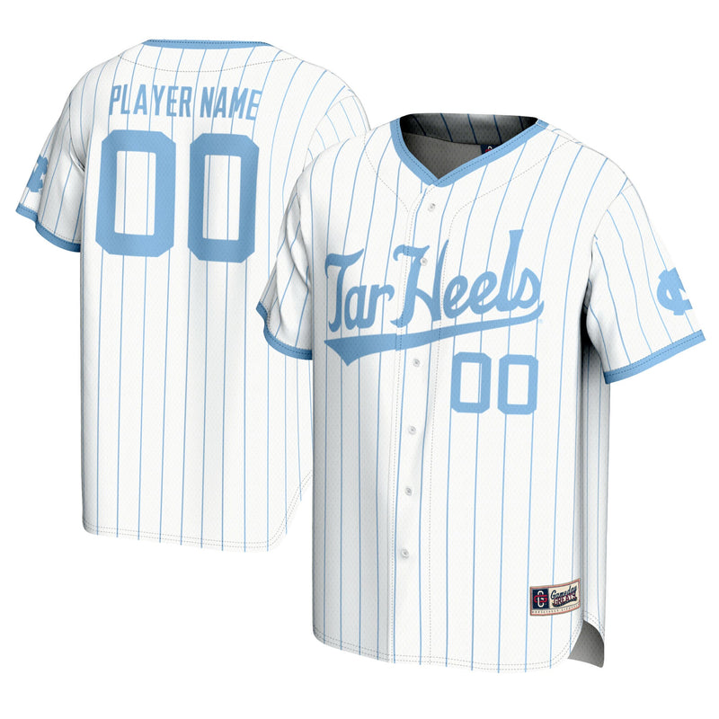 North Carolina Tar Heels Baseball Jersey, Sportswear Jersey Shirt, Lightweight Breathable Athletic Jersey, Casual Gift for Men, Style 201214283