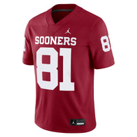 Oklahoma Sooners Football Jersey, Crimson Sportswear Jersey Shirt, Lightweight Breathable Athletic Jersey, Casual Gift for Men, Style 200894544