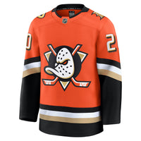 Chris Kreider Anaheim Ducks Hockey Jersey, Orange Premium Home Sportswear Jersey Shirt, Long Sleeve Hockey Sweater Jersey, Casual Gift for Men