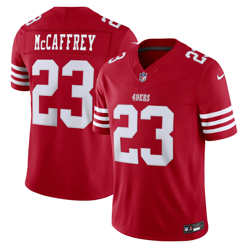 Christian McCaffrey San Francisco Football Jersey, Sportswear Jersey Shirt, Lightweight Athletic Jersey, Casual Gift for Men, Style 2001803876