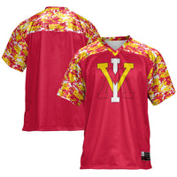 Virginia Military Institute Keydets Football Jersey, Red Sportswear Jersey Shirt, Lightweight Breathable Athletic Jersey, Casual Gift for Men