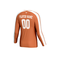 Texas Longhorns Volleyball Jersey, Orange Sportswear Jersey Shirt, Lightweight Breathable Athletic Jersey, Casual Gift for Men, Style 203494795