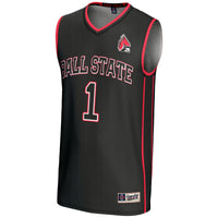 Ball State Cardinals Basketball Jersey, Black Lightweight Sportswear Jersey Shirt, Sleeveless Athletic Tank Jersey, Casual Gift for Men
