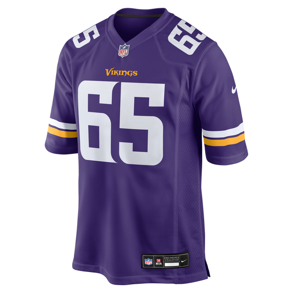 Minnesota Vikings Michael Jurgens Purple Game Jersey