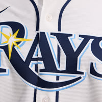 Yandy Díaz Tampa Bay Rays Baseball Jersey, White Replica Sportswear Jersey Shirt, Lightweight Breathable Athletic Jersey, Casual Gift for Men