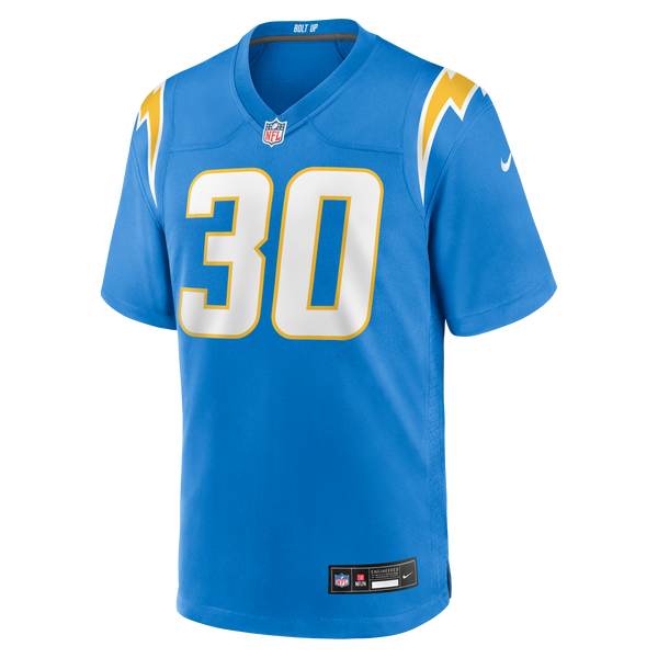 Los Angeles Chargers Alec Ingold Powder Blue Team Game Jersey