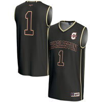 Charleston Cougars Basketball Jersey, Black Sportswear Jersey Shirt, Sleeveless Athletic Tank Jersey, Casual Gift for Men