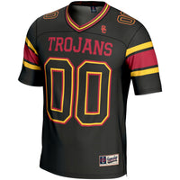 USC Trojans Football Jersey, Black Sportswear Jersey Shirt, Lightweight Breathable Athletic Jersey, Casual Gift for Men, Style 5261701