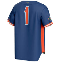 Florida Gators Lightweight Baseball Jersey, Royal Sportswear Jersey Shirt, Lightweight Breathable Athletic Jersey, Casual Gift for Men