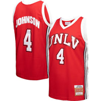 UNLV Rebels Basketball Jersey, Red Swingman Sportswear Jersey Shirt, Sleeveless Athletic Tank Jersey, Casual Gift for Men