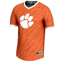 Clemson Tigers Football Jersey, Orange Lightweight Sportswear Jersey Shirt, Lightweight Breathable Athletic Jersey, Casual Gift for Men