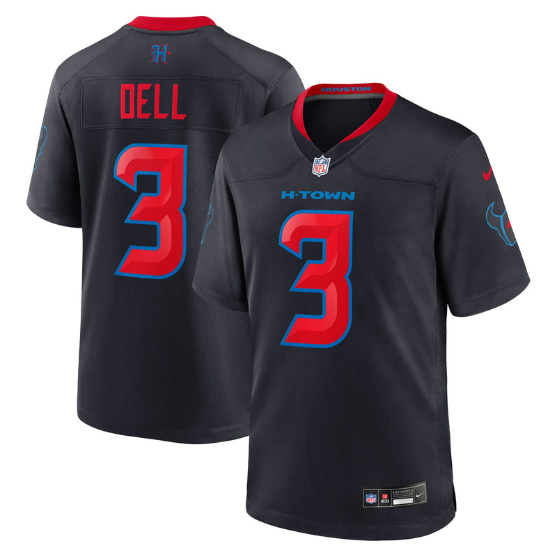 Tank Dell Houston Texans Football Jersey, Sportswear Jersey Shirt, Lightweight Breathable Athletic Jersey, Casual Gift for Men, Style 201037493