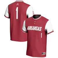 Arkansas Razorbacks Lightweight Softball Jersey, Cardinal Sportswear Jersey Shirt, Lightweight Breathable Athletic Jersey, Casual Gift for Men