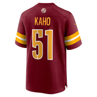 Ale Kaho Washington Commanders Football Jersey, Burgundy Sportswear Jersey Shirt, Lightweight Breathable Athletic Jersey, Casual Gift for Men