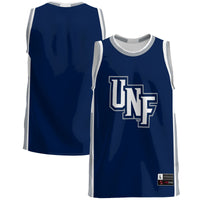 UNF Ospreys Basketball Jersey, Blue Lightweight Sportswear Jersey Shirt, Sleeveless Athletic Tank Jersey, Casual Gift for Men