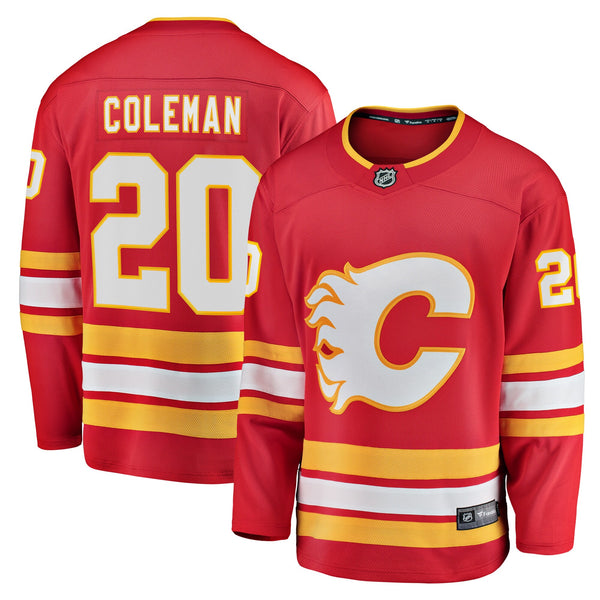 Calgary Flames Blake Coleman Red Home Breakaway Player Jersey