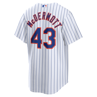 Chayce McDermott New York Mets Baseball Jersey, White Sportswear Jersey Shirt, Lightweight Breathable Athletic Jersey, Casual Gift for Men